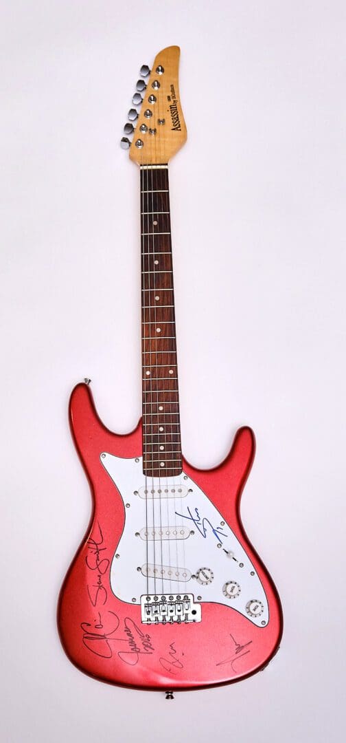 Journey Autographed Guitar YourPremierMemorabilia