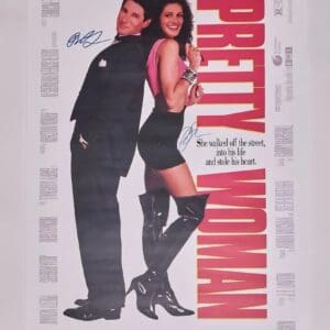 Pretty Woman Movie Poster Signed by Julia Roberts and Richard Gere