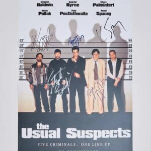 Movie poster for "The Usual Suspects".