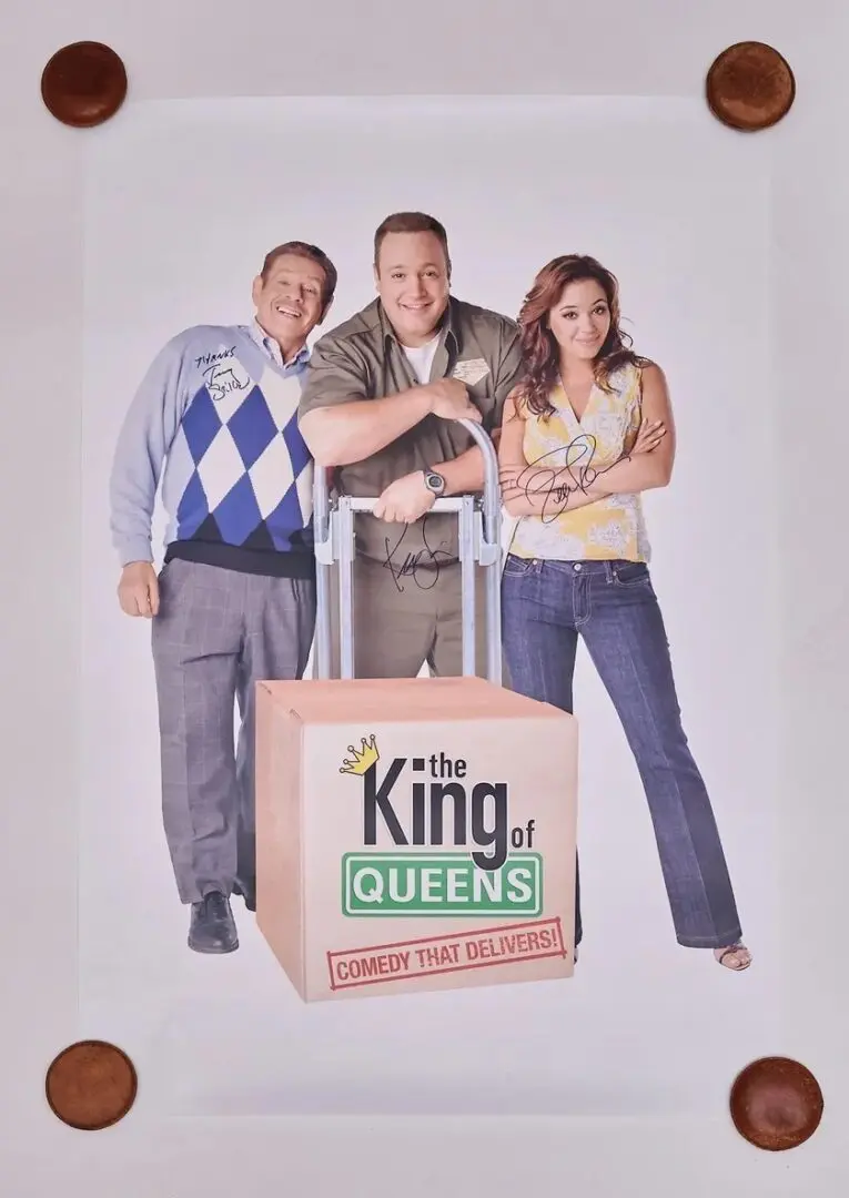 King of Queens Autographed Poster