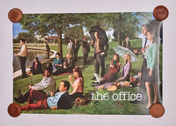 "The Office" Full Cast Signed Poster