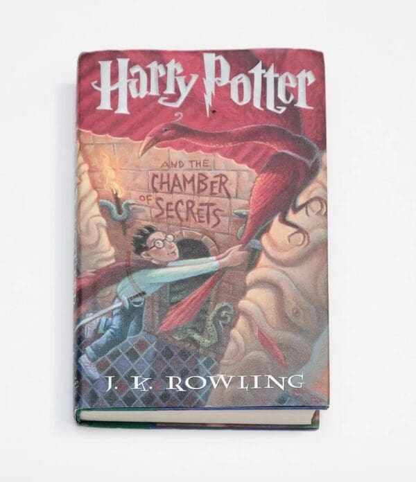 "Harry Potter and the Chamber of Secrets" Book Signed by J.K. Rowling - Image 2