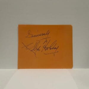 Billie Holiday Signature 5.5x4.5