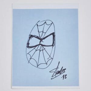 Stan Lee Sketch, Miscellaneous Autographed