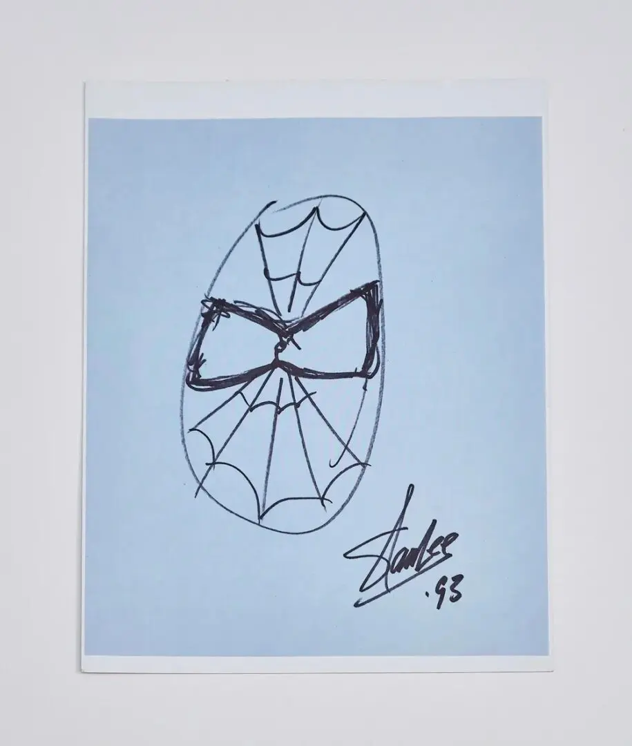 Stan Lee Sketch, Miscellaneous Autographed