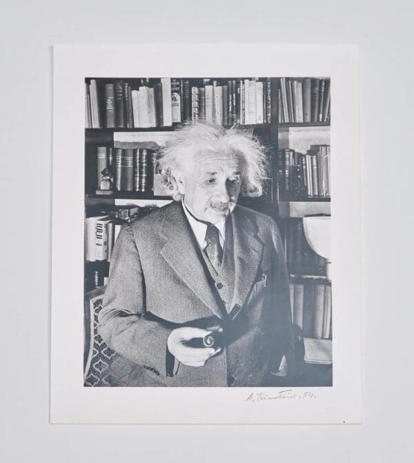 Albert Einstein 54 Autographed 8x10 Photo