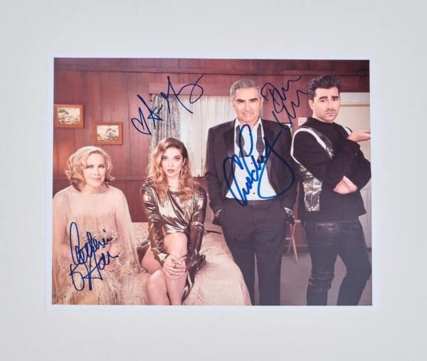 "Schitt's Creek" Autographed 10x8 Photo