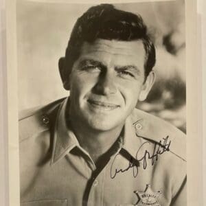 Andy Griffith Autographed Photo
