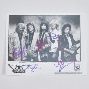 Aerosmith Brad Whitford Signed Photo 10x8