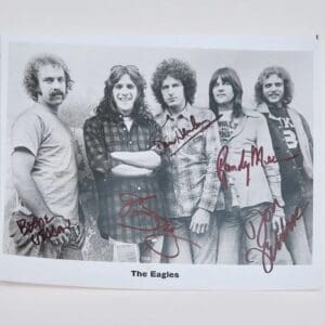 Black-and-white photo of a band.