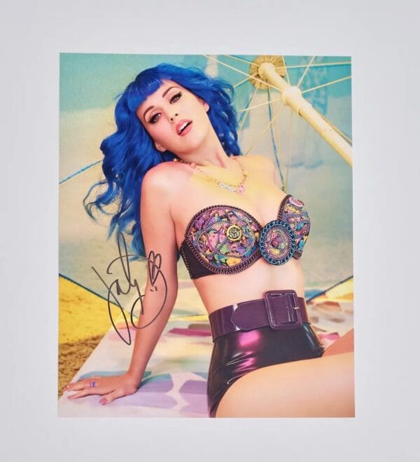 "Katy Perry" Autographed 8x10 Photo