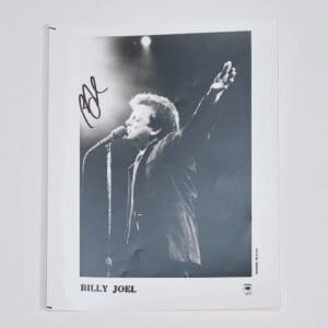 Billy Joel Autographed 8x10 Photo