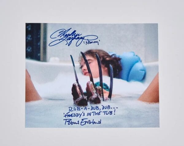 "Nightmare On Elm Street" Autographed 10x8 Photo