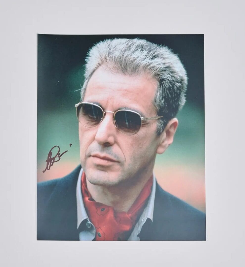 Al Pacino Autographed 8x10 Photo, Actor