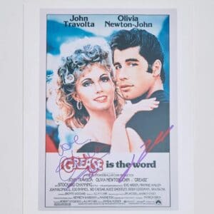 Grease Autographed 8x10 Photo