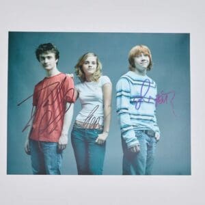 Harry Potter Autographed 10x8 Photo