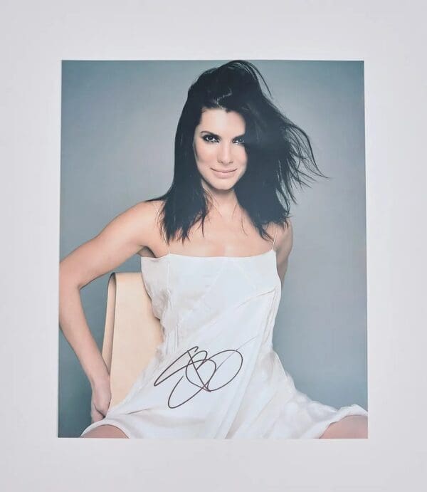 "Sandra Bullock" Autographed 8x10 Photo