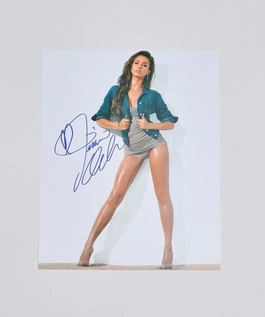 Jessica Alba Autographed 8x10 Photo