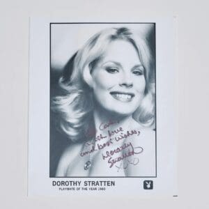 Dorothy Stratten Autographed 8x10 Photo