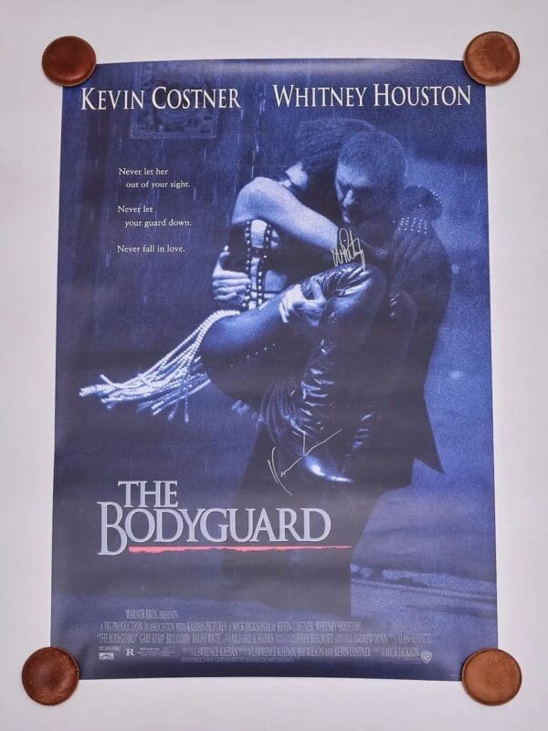 "The Bodyguard" Autographed Poster