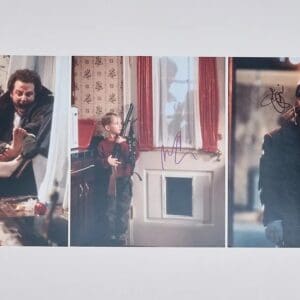 Home Alone 3 Autographed 8x10 Separate Photos