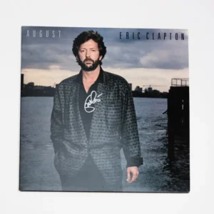 Eric Clapton Autographed Album August