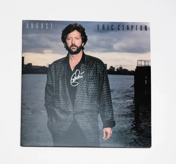 Eric Clapton Autographed Album August