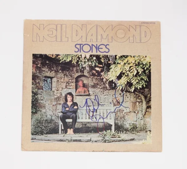 Neil Diamond Signed Album Stones