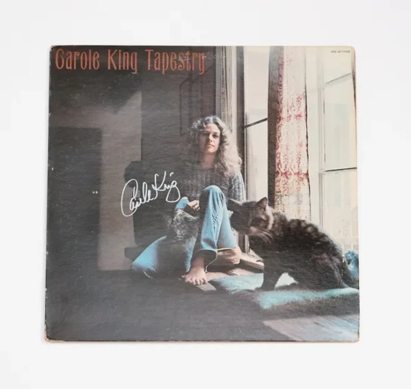 "Carole King" Signed Album "Tapestry"