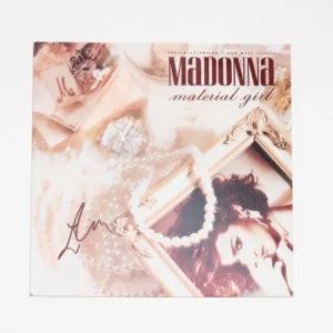 Madonna Signed Album Material Girl