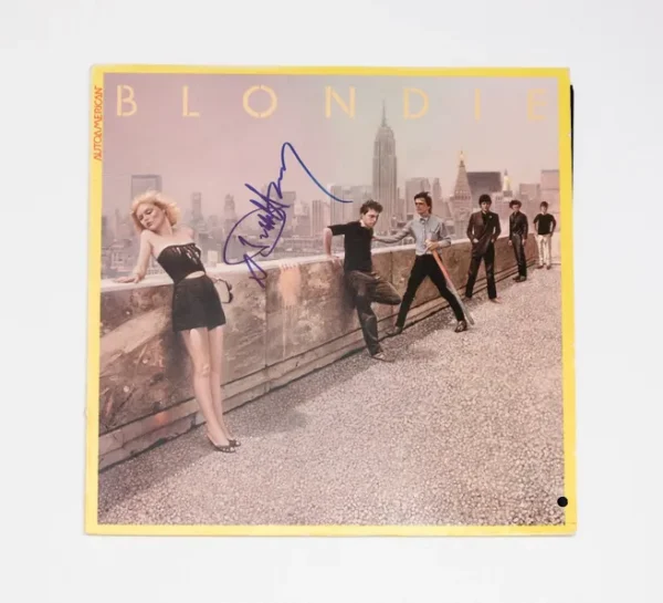 Debbie Harry Autographed Album Blondie Autoamerican