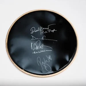 Pink Floyd Autographed Drum Head