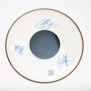 Led Zeppelin Autographed Drum Head