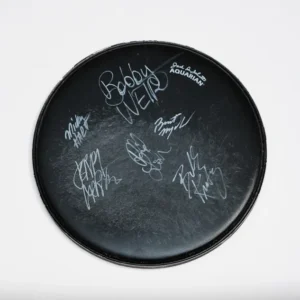 Grateful Dead Autographed Drum Head