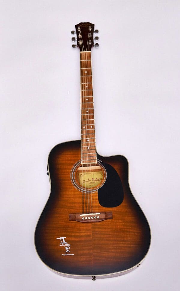 George Strait Autographed Guitar