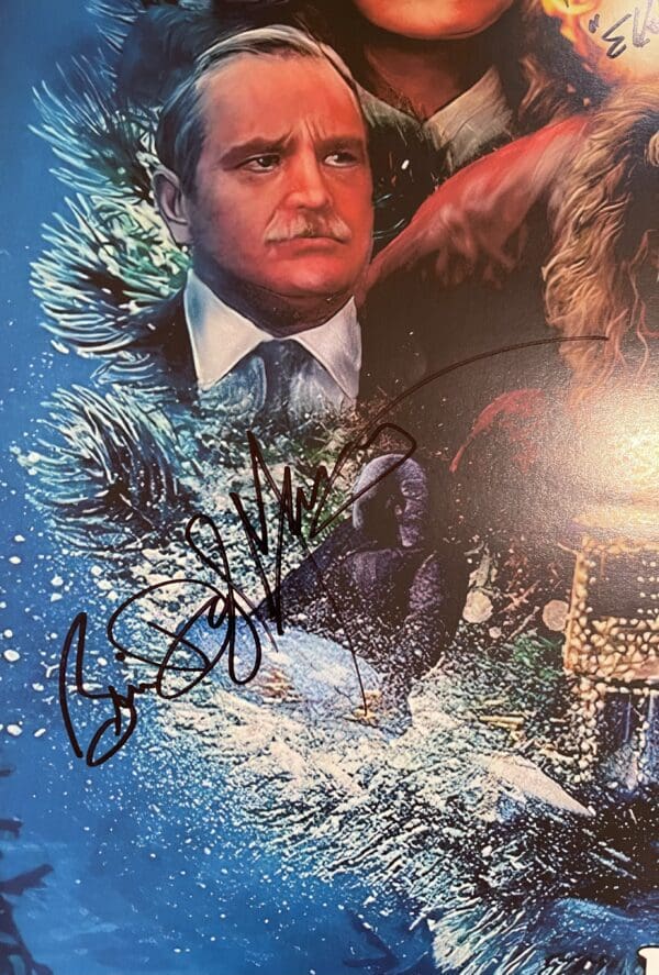 "Christmas Vacation" Cast Autographed Movie Poster  - Image 2