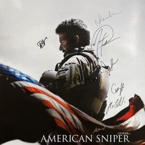 American Sniper Autographed Poster