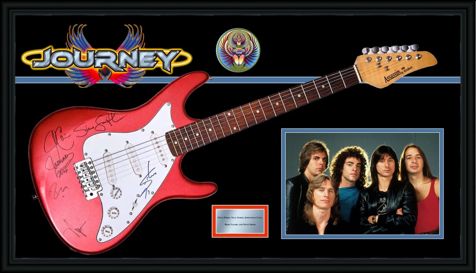 journey signed memorabilia