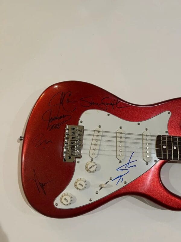 "Journey" Autographed Guitar - Image 2