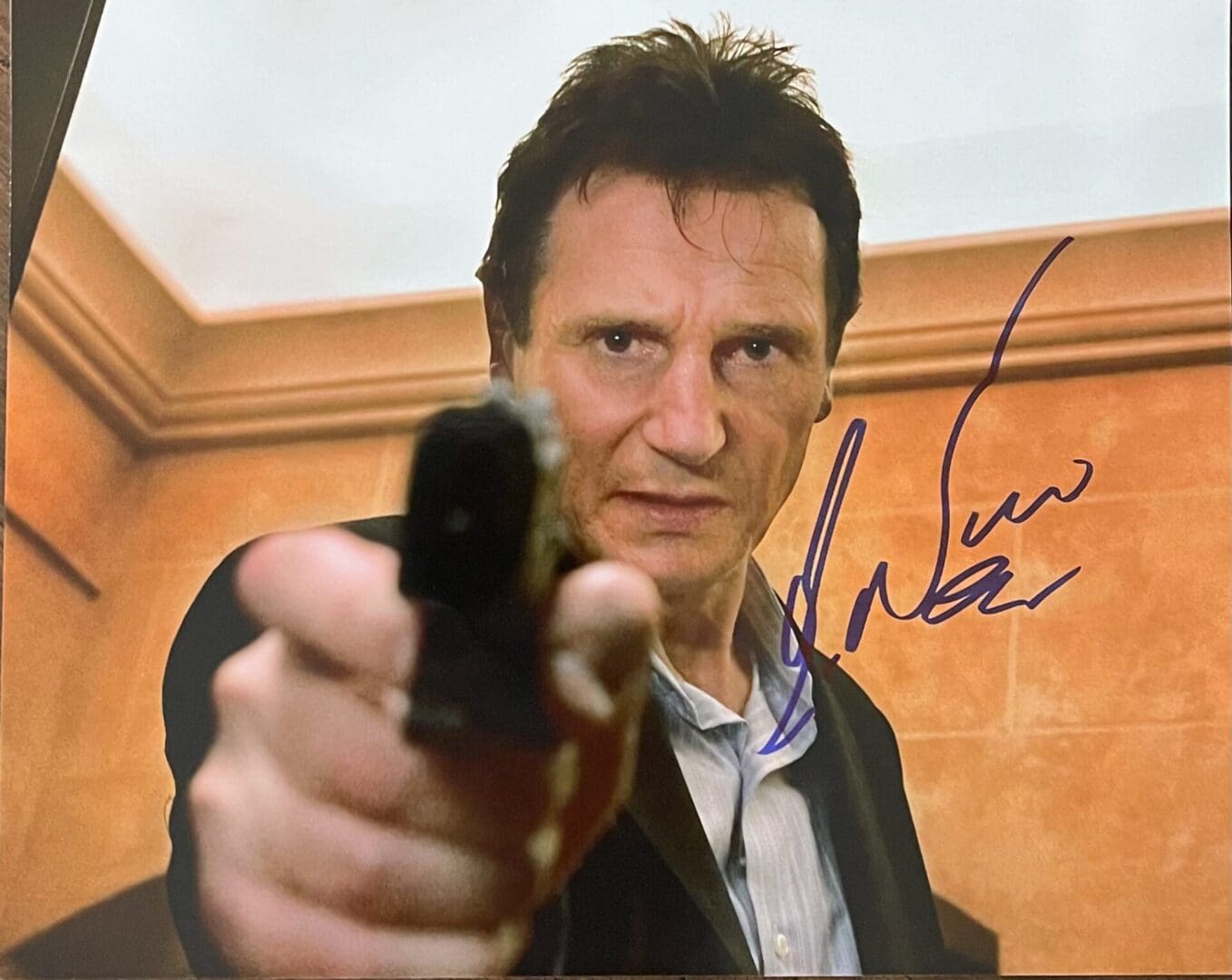 Liam Neeson Autographed 10x8 Photo Yourpremiermemorabilia 