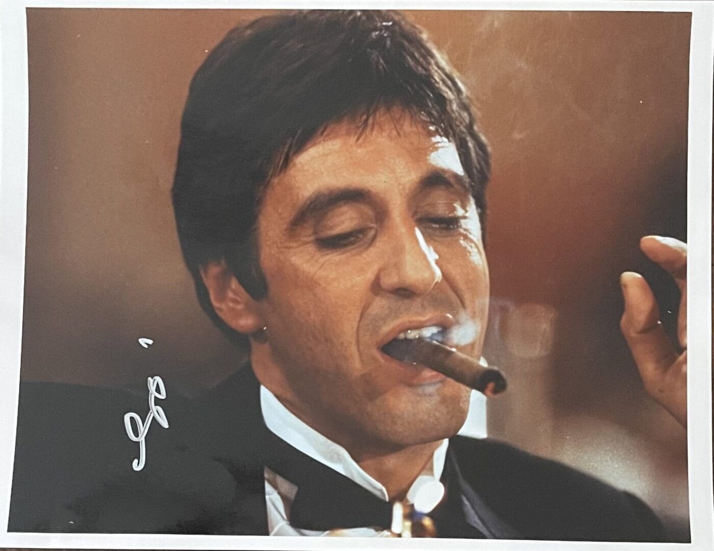 Al Pacino 10x8 Autographed Scarface Photo