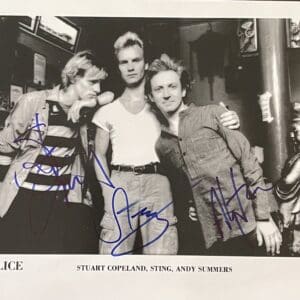 Black and white photo of a band.