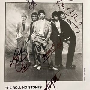 Black and white photo of a band.