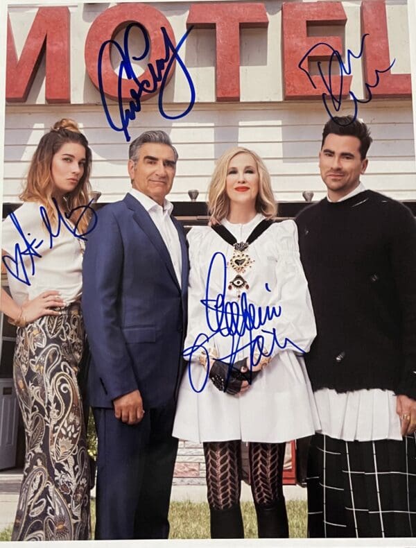 "Schitt's Creek" Autographed 8x10 Photo