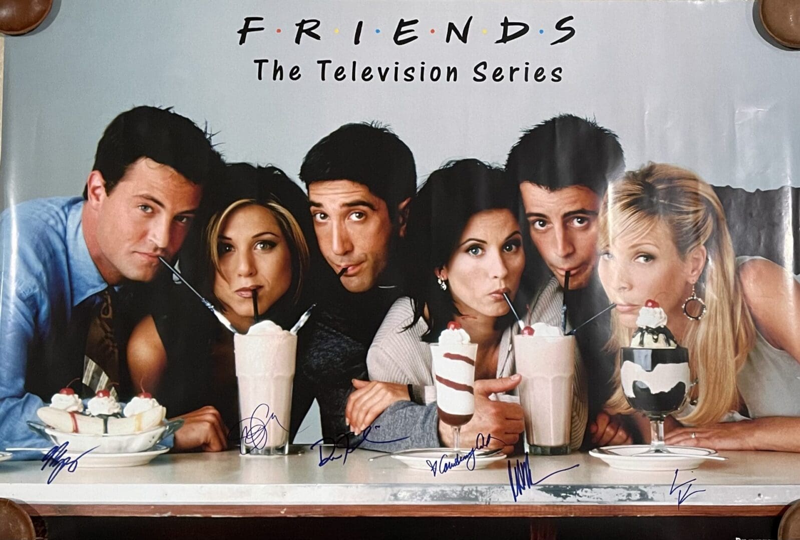 thumbnail image 2 of Friends TV Show Signed Photo Print – Autographed Cast Memorabilia Poster 2 of 6