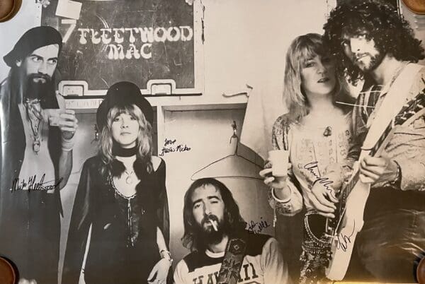 Fleetwood Mac Autographed Poster