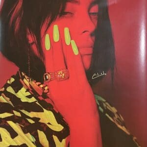 Billie Eilish Autographed Poster Where do we go