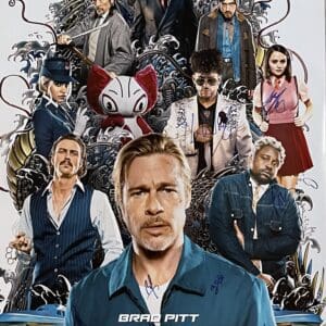 Movie poster featuring action characters ensemble.