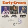 "Early Cream of Clapton, Bruce, and Baker" Autographed Album - Image 2