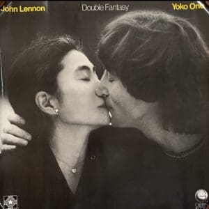 John Lennon Autographed Poster Double Fantasy